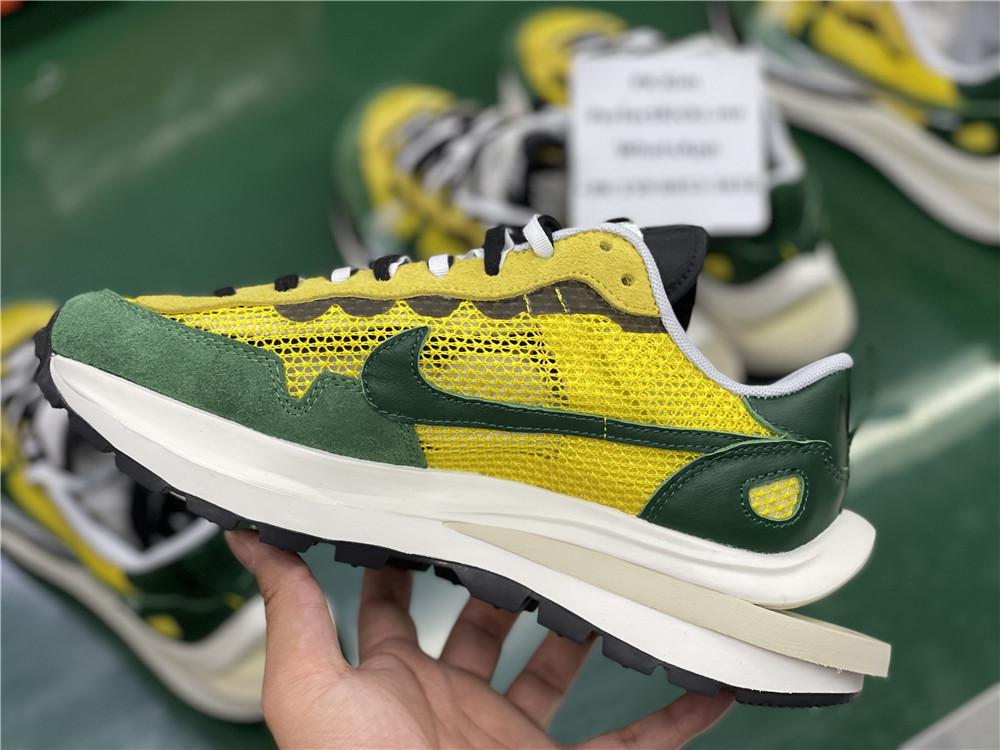 PK God sacai X Nike vaporwaffle tour yellow retail materials ready to ship